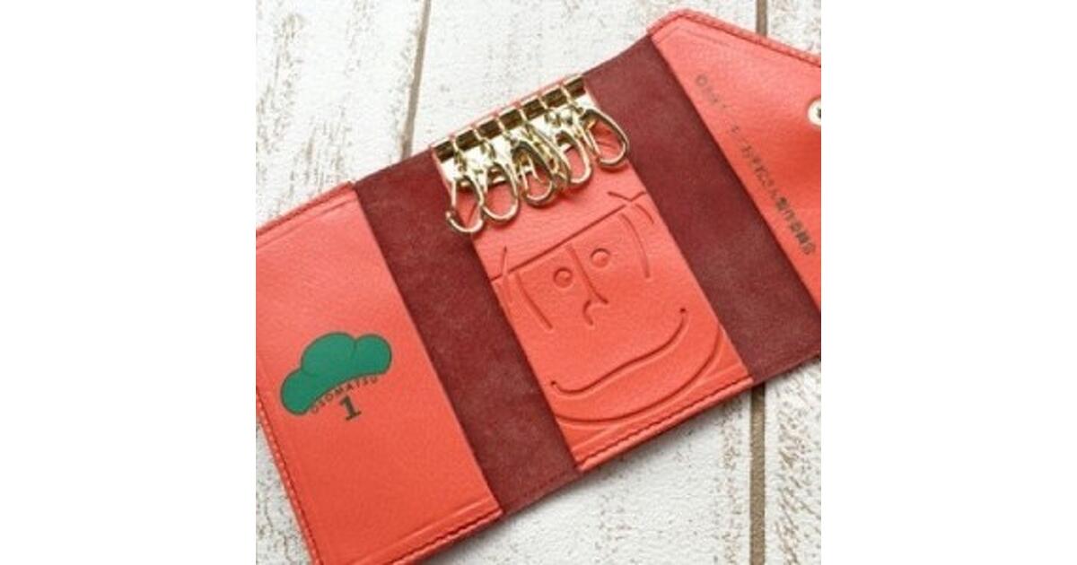 おそ松さん”6つ子をイメージした“松ロゴ本革キーケース”が登場