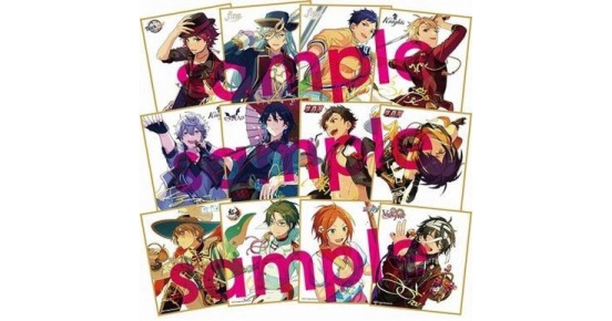 あんスタ！』金箔サイン入りのビジュアル色紙コレクション第9弾が3月に