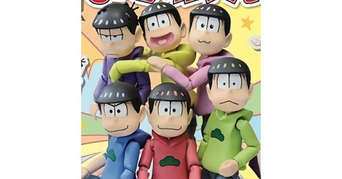 おそ松さん』いろいろなポーズがとれるプチフィギュアと6つ子の部屋