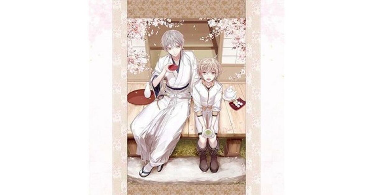 刀剣乱舞 とうらぶ 内番セット 記念祝画 三日月宗近 小狐丸 鶴丸