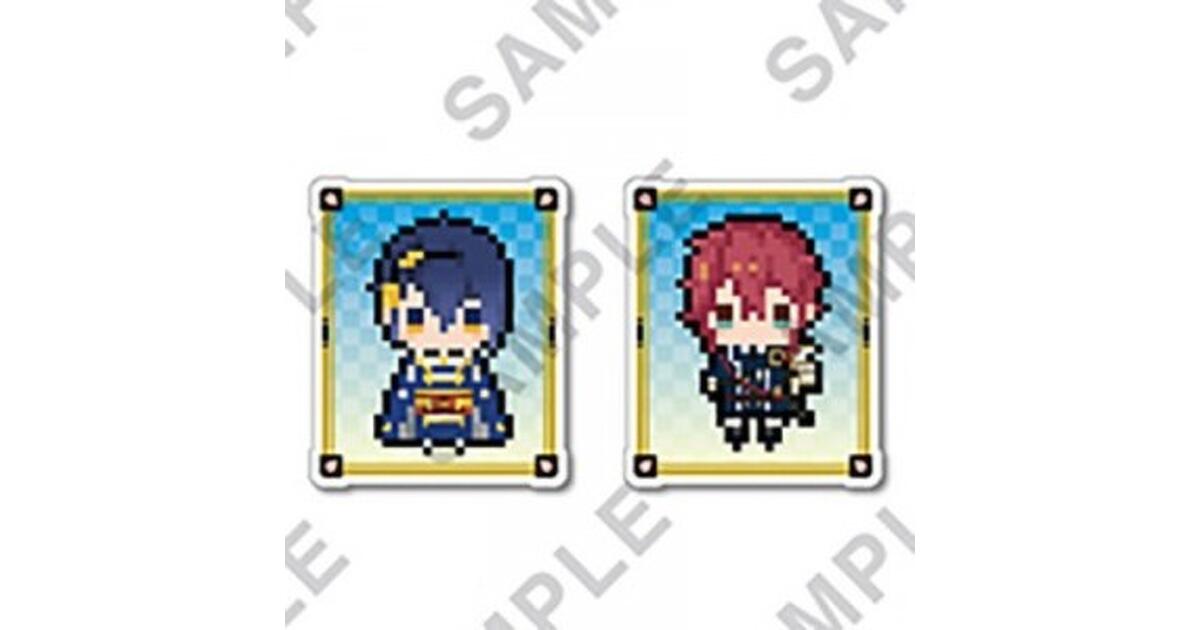 刀剣乱舞-ONLINE-』ドット絵な刀剣男士10振りのクリアクリップ