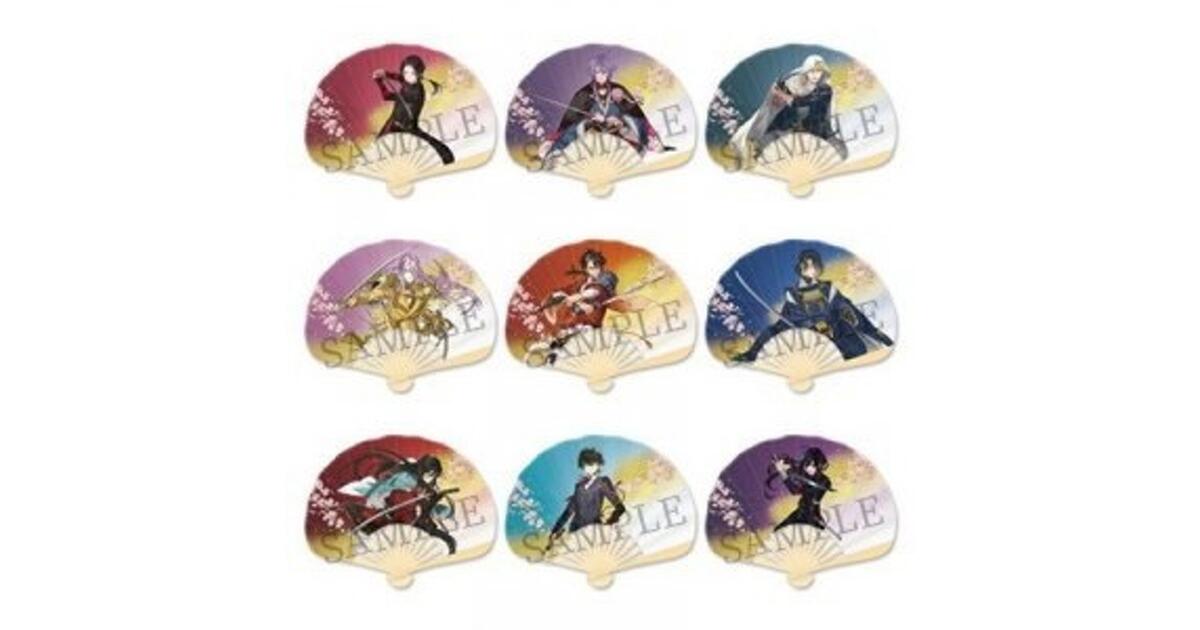 刀剣乱舞-ONLINE-』“STORE4 納涼祭”に刀剣男士62種類の扇子が新