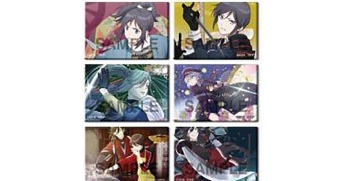 刀剣乱舞-花丸- エンディング スクエア缶バッジコレクション 第3弾