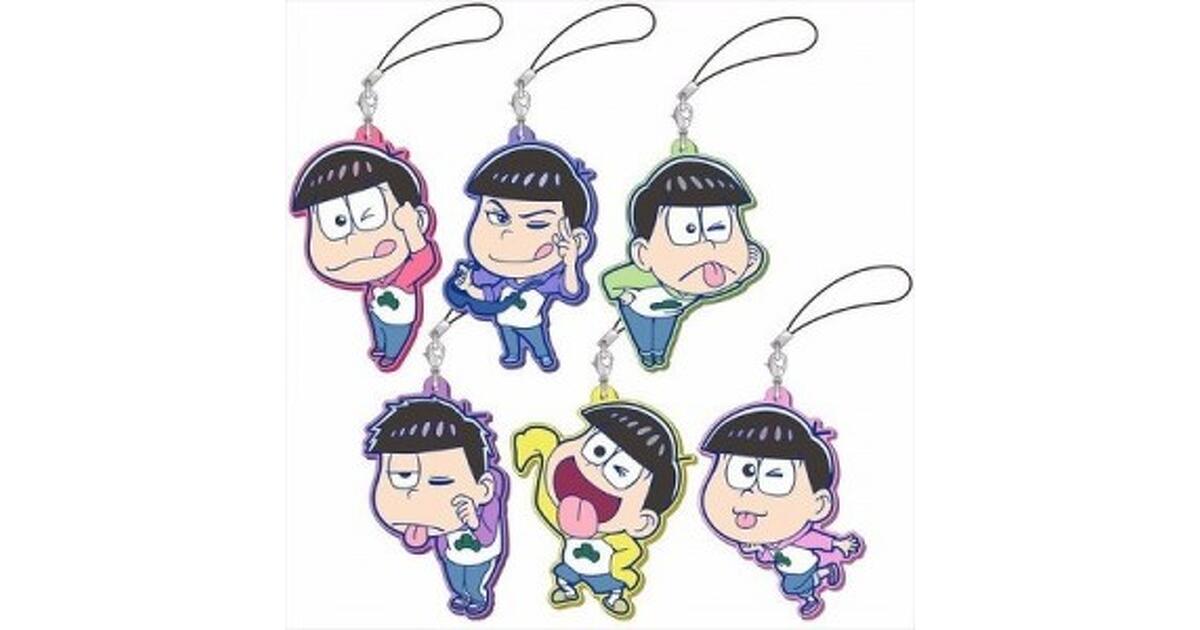 おそ松さん』てへぺろっと舌を出した6つ子がラバストと缶バッジになっ