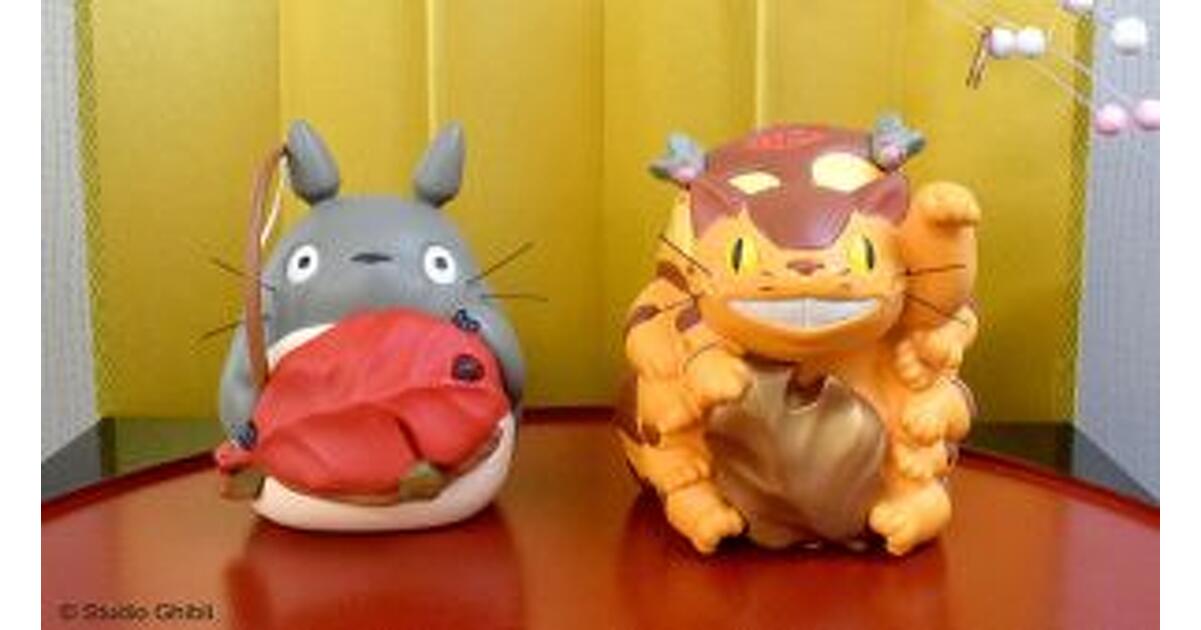 となりのトトロ しめ縄かざり 唐草ネコバス ジブリ「となりのトトロ」しめ縄かざり 唐草ネコバス