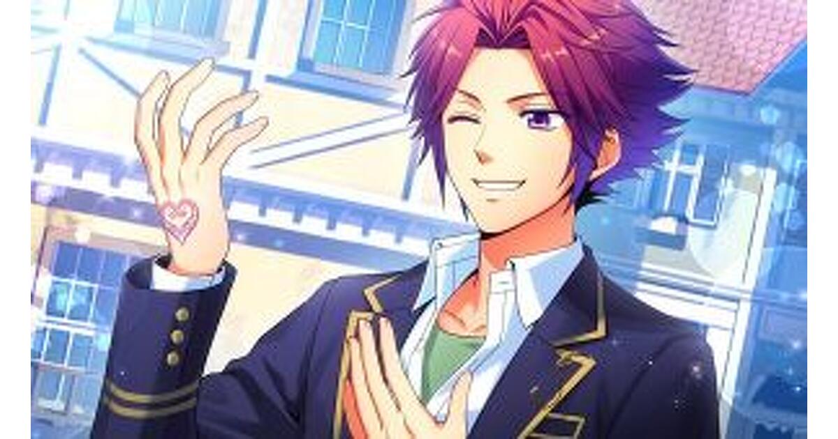 金色のコルダ ハート型パスケース　志水桂一　衛藤桐也　王崎信武 金色のコルダ ハート型パスケース 志水桂一 衛藤桐也 王崎信武