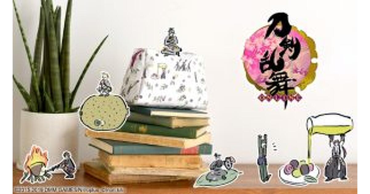 雑貨　御手杵＆日本号＆蜻蛉切 ミニウォレット 「刀剣乱舞-ONLINE-×鬼頭祈×アニ中 ANIMATION ADDICT STORE」 刀剣乱舞ONLINE｜ミニウォレット（御手杵・日本号・蜻蛉切）