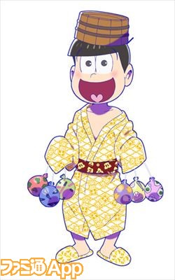 おそ松さん 大江戸温泉物語コラボ おんせん松さん 描き下ろしビジュアル公開 ビーズログ Com