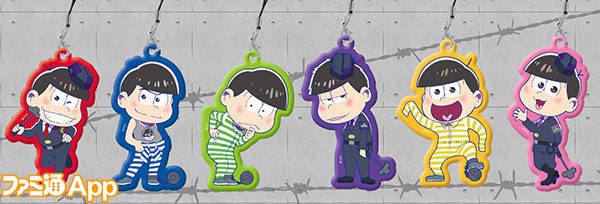 おそ松さん 看守と囚人の プリ松さん のメタルチャームが11月下旬発売 ビーズログ Com