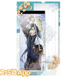 刀剣乱舞 Online シンプルでかっこいい 一筆箋 とだる んとかわいいミニクリアファイル登場 ビーズログ Com