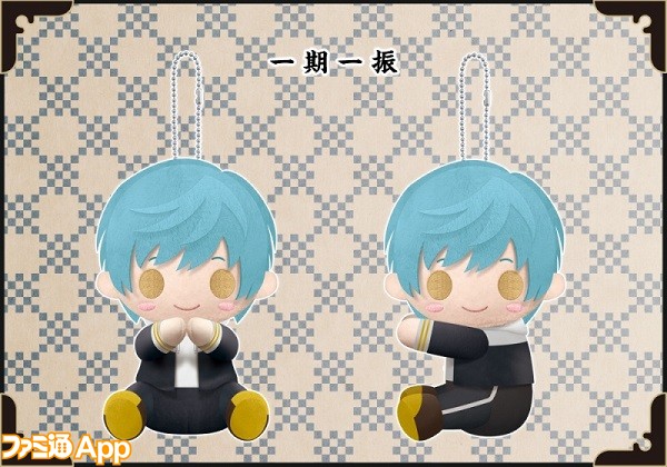 刀剣乱舞 Online 刀剣男士たちのぴたっと抱きつくかわいいぬいぐるみマスコット第2弾が発売決定 ビーズログ Com