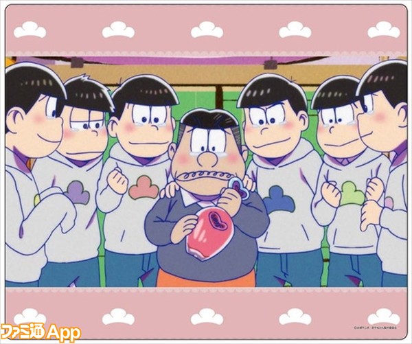 おそ松さん マウスパッド 松造と9つ子