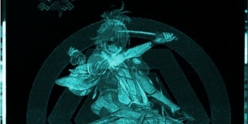 刀剣乱舞-ONLINE-』刀剣男士が浮かび上がる！ シリアルナンバー