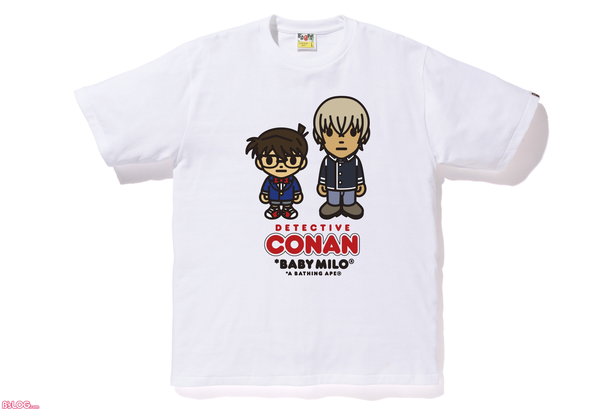 BAPE X CONAN & AMURO TEE M_WHT_A