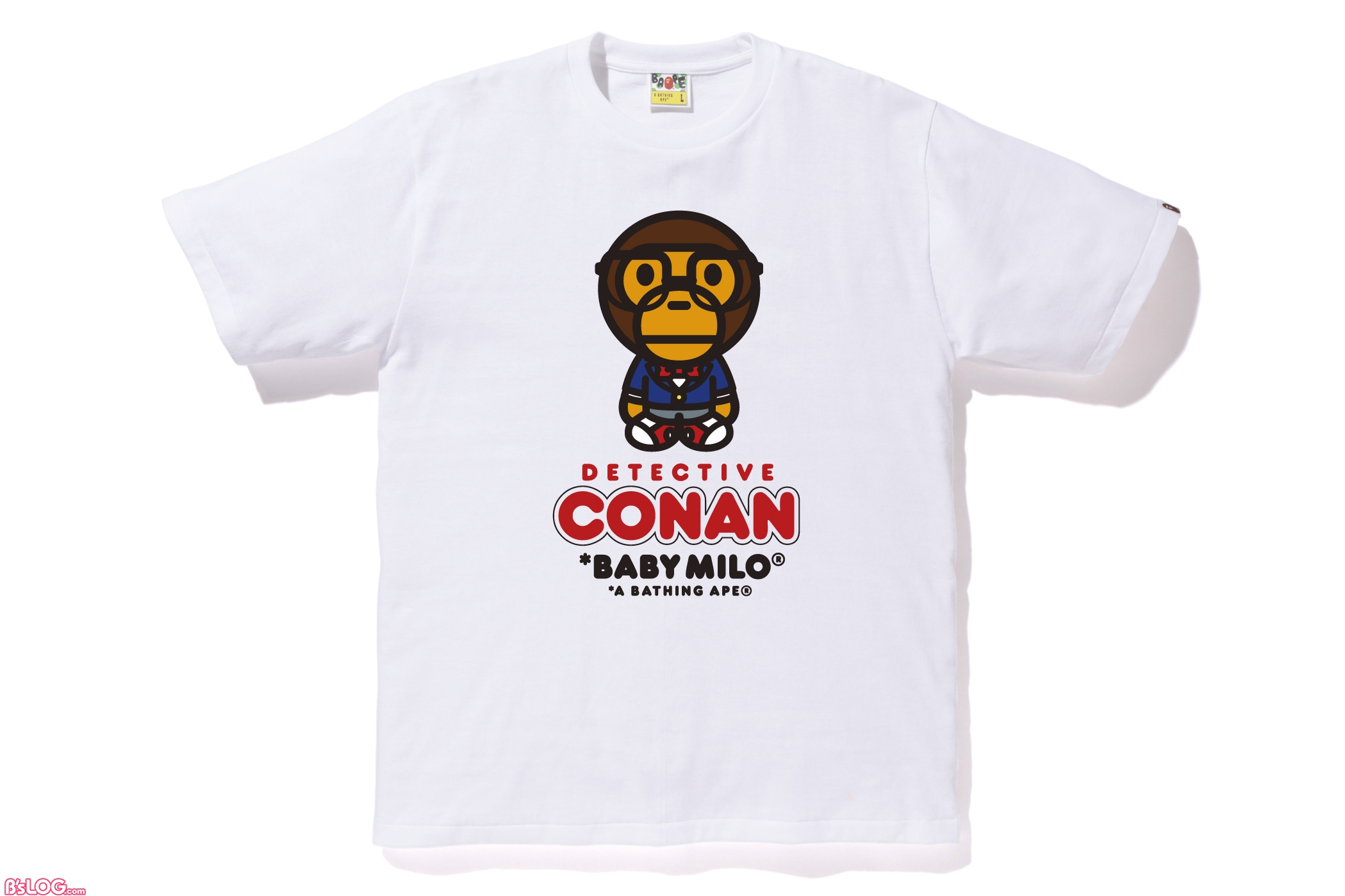 BAPE X CONAN MILO TEE M_WHT_A