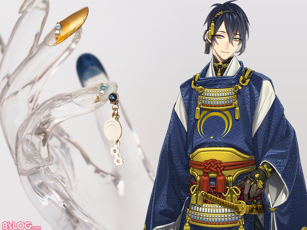 刀剣乱舞-ONLINE-』ネイルアクセの新作に三日月宗近、小狐丸、今