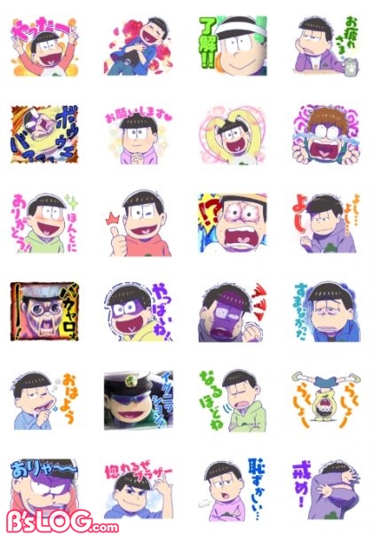 イグニッション おそ松さん しゃべるlineスタンプ第2弾が配信スタート ビーズログ Com