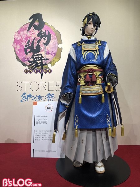 圧倒的な存在感 刀剣乱舞 Online 等身大三日月宗近フィギュアをくまなく激写してきました ビーズログ Com