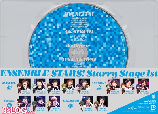 あんスタ！』“Starry Stage 1st”Blu-ray＆DVDのジャケット画像と特典 
