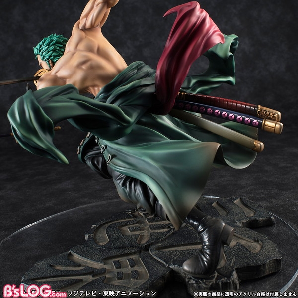 One Piece ロロノア ゾロが三刀流奥義 三千世界 を放った瞬間がフィギュア化 ビーズログ Com