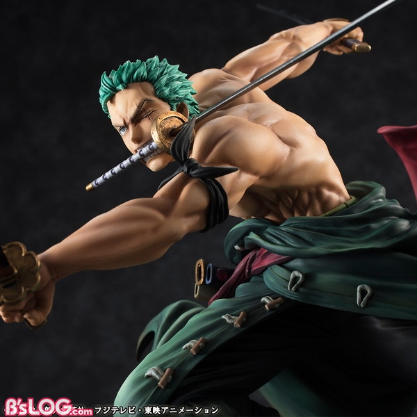 One Piece ロロノア ゾロが三刀流奥義 三千世界 を放った瞬間がフィギュア化 ビーズログ Com