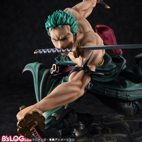 One Piece ロロノア ゾロが三刀流奥義 三千世界 を放った瞬間がフィギュア化 ビーズログ Com