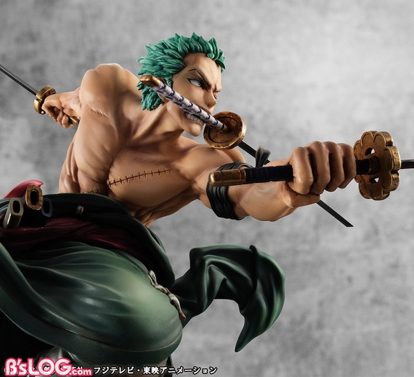 One Piece ロロノア ゾロが三刀流奥義 三千世界 を放った瞬間がフィギュア化 ビーズログ Com